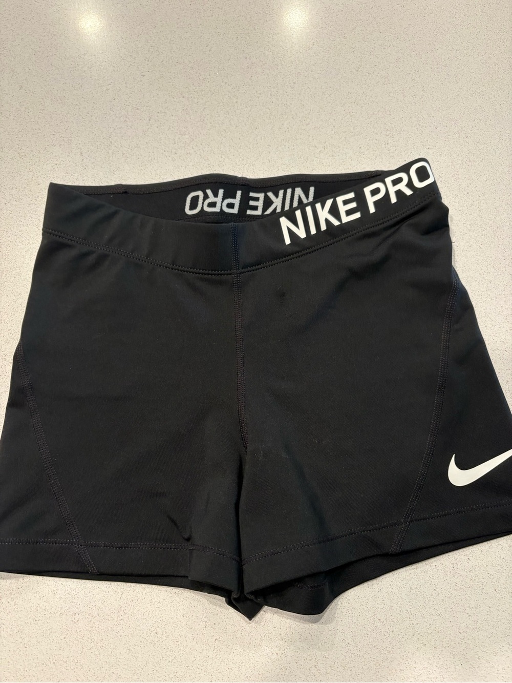 Nike Pro Women’s Black Logo Bike Shorts
